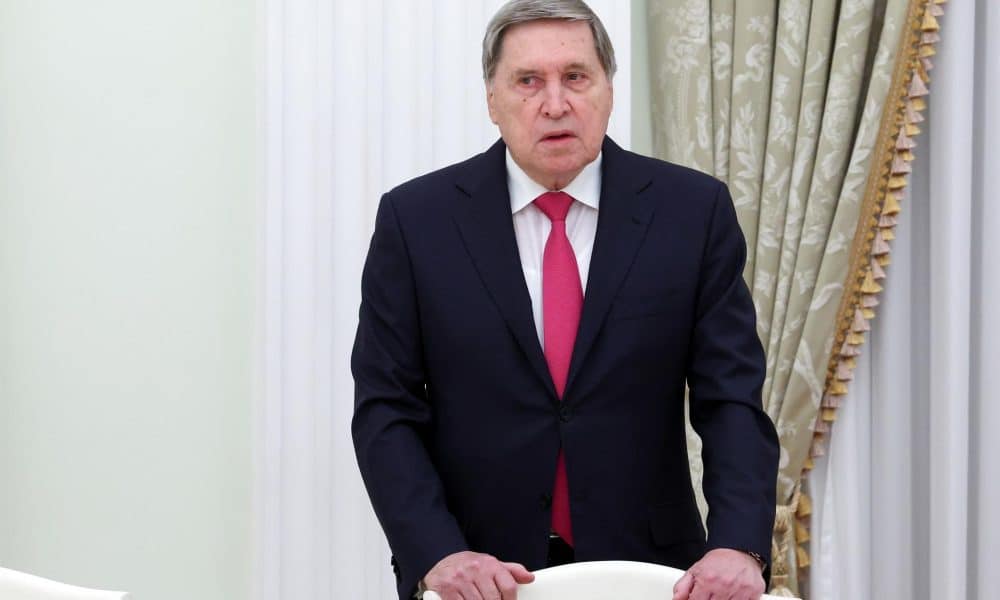 Yuri Ushakov, asesor de política internacional del Kremlin, en una imagen de archivo. EFE/EPA/VYACHESLAV PROKOFYEV/KREMLIN / POOL MANDATORY CREDIT