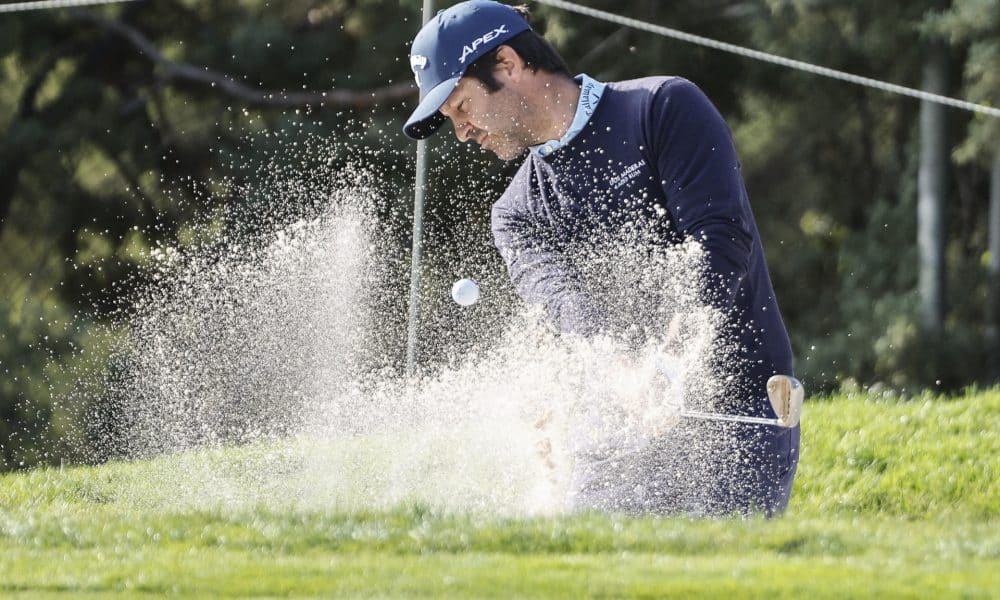 Fotografía de Sergio Pérez, en la que puede verse en una imagen de archivo del 9 de octubre de 2025 al golfista español Jorge Campillo durante un torneo. EFE