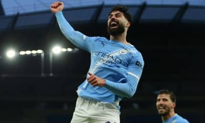 El jugador del City Josko Gvardiol celebra un gol durante el partido de la Premier League que han jugado Manchester City y Sunderland AFC en el Etihad Stadium de Mánchester, Reino Unido. EFE/EPA/ASH ALLEN