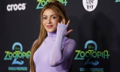 Imagen de archivo de Shakira en la presentación de 'Zootopia 2'. EFE/EPA/CAROLINE BREHMAN