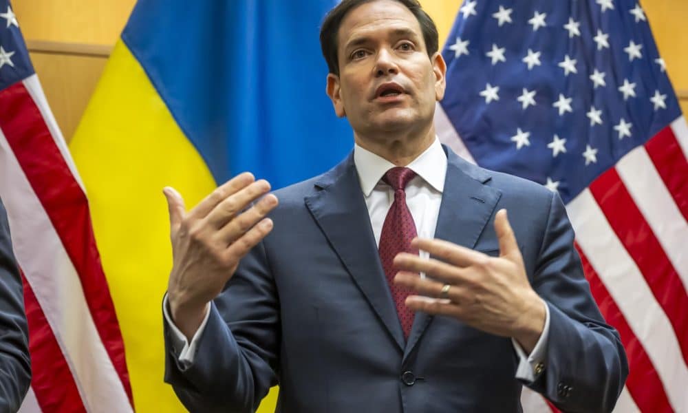 El secretario de Estado de Estados Unidos, Marco Rubio. EFE/Martial Trezzini