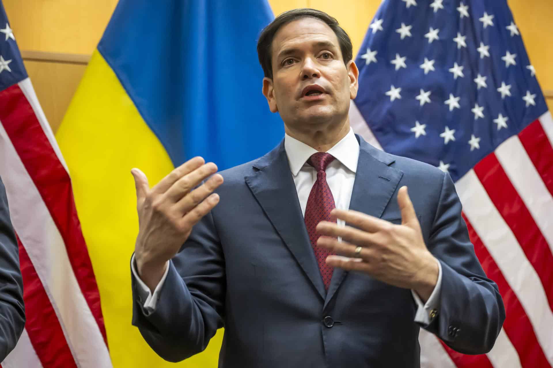 El secretario de Estado de Estados Unidos, Marco Rubio. EFE/Martial Trezzini