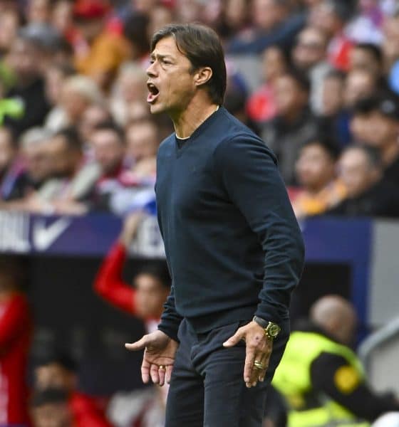 El entrenador del Sevilla, el argentino Matias Almeyda. EFE/ Fernando Villar