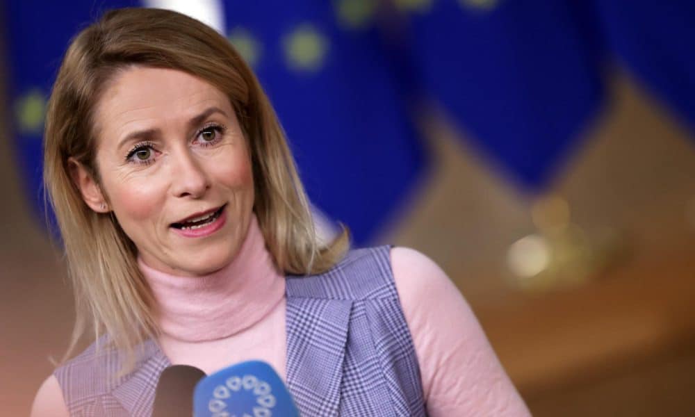 Imagen de Archivo de la Alta Representante de la Unión para Asuntos Exteriores, Kaja Kallas.
  EFE/EPA/OLIVIER MATTHYS
 
//////////
 
BRUSSELS (Belgium), 18/12/2025.- European High Representative of the Union for Foreign Affairs Kaja Kallas attends the EU Council Summit in Brussels, Belgium, 18 December 2025. EU leaders are meeting to discuss the latest developments in Ukraine, the EU's next multiannual financial framework, the EU enlargement process, and the geoeconomic situation in the European Union. (Bélgica, Ucrania, Bruselas) EFE/EPA/OLIVIER MATTHYS