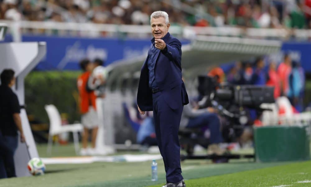Fotografía del 14 de octubre de 2025 en la que se observa al seleccionador de México, Javier Aguirre. EFE/Francisco Guasco
