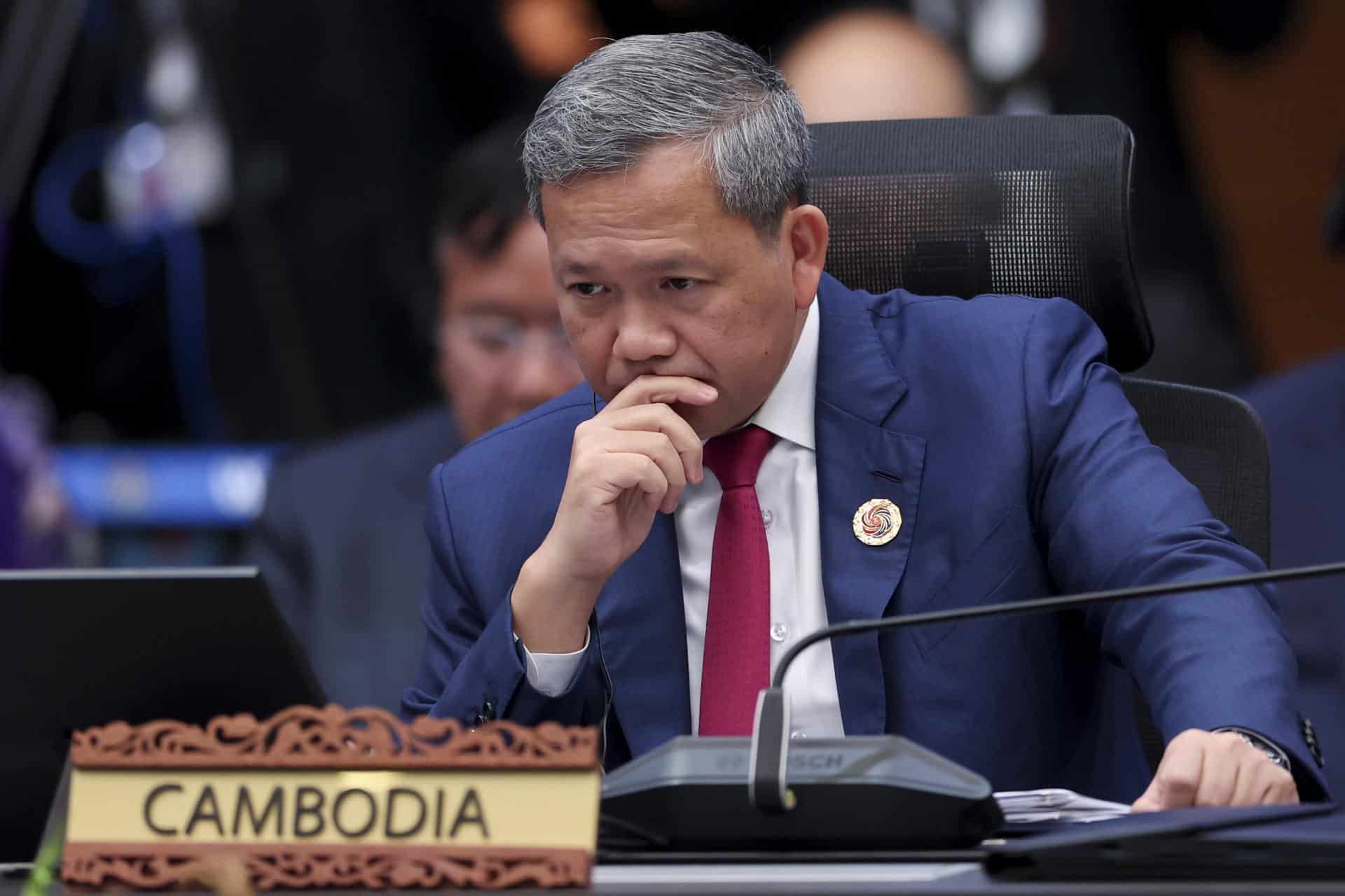 Fotografía de archivo del primer ministro de Camboya, Hun Manet.
EFE/EPA/CHALINEE THIRASUPA / POOL