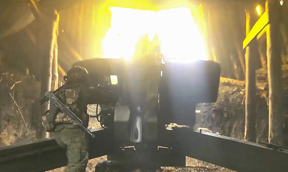 Imagen de ataques recientes del Ejército ruso sobre Ucrania. EFE/EPA/RUSSIAN DEFENCE MINISTRY PRESS SERVICE/HANDOUT HANDOUT -- MANDATORY CREDIT -- BEST QUALITY AVAILABLE -- HANDOUT EDITORIAL USE ONLY/NO SALES