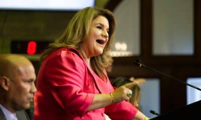 La gobernadora de Puerto Rico, Jenniffer González. Imagen de archivo. EFE/ Thais Llorca