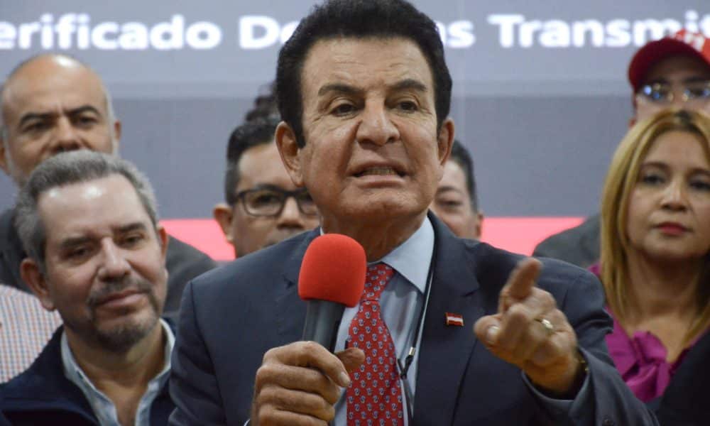 El candidato a la Presidencia de Honduras Salvador Nasralla. EFE/ STR