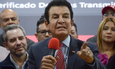 El candidato a la Presidencia de Honduras Salvador Nasralla. EFE/ STR