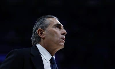 Foto de archivo de Juanjo Martín del entrenador del Real Madrid, Sergio Scariolo.