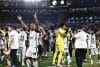 Jugadores de Corinthians celebran este domingo en el estadio Maracaná, de Río de Janeiro, la conquista de la Copa de Brasil. EFE/ Andre Coelho
