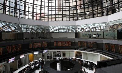 Aspecto general de la Bolsa Mexicana de Valores en Ciudad de México (México). Imagen de archivo. EFE/Alex Cruz