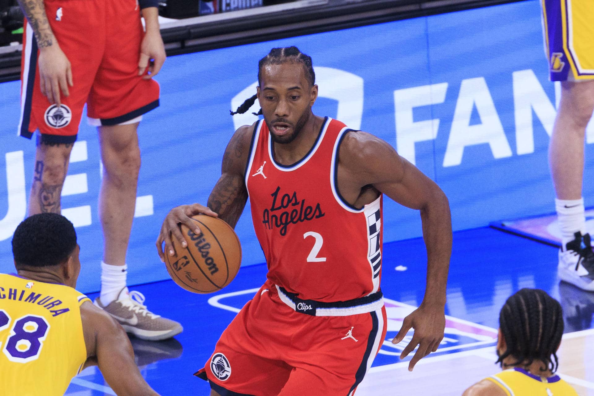 El jugador de Los Angeles Clippers Kawhi Leonard. EFE/Javier Rojas