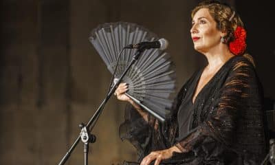 FOTO ARCHIVO.- La cantaora Estrella Morente ofrece un recital íntimo. (Zaragoza). EFE/JAVIER BELVER