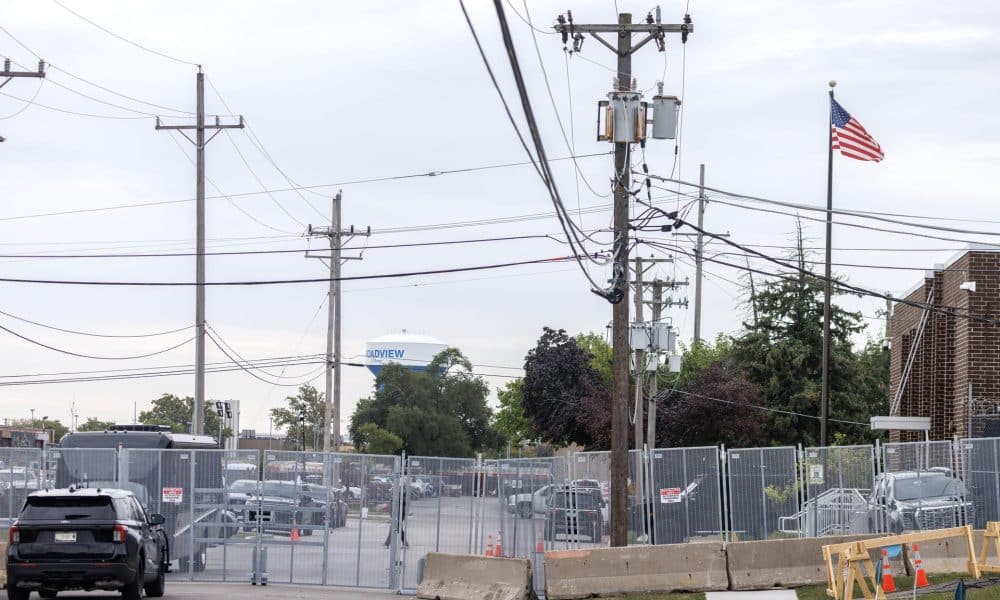 Fotografía de archivo del centro de detención del ICE en Broadview, Chicago (EE.UU.). EFE/EPA/CRISTOBAL HERRERA-ULASHKEVICH