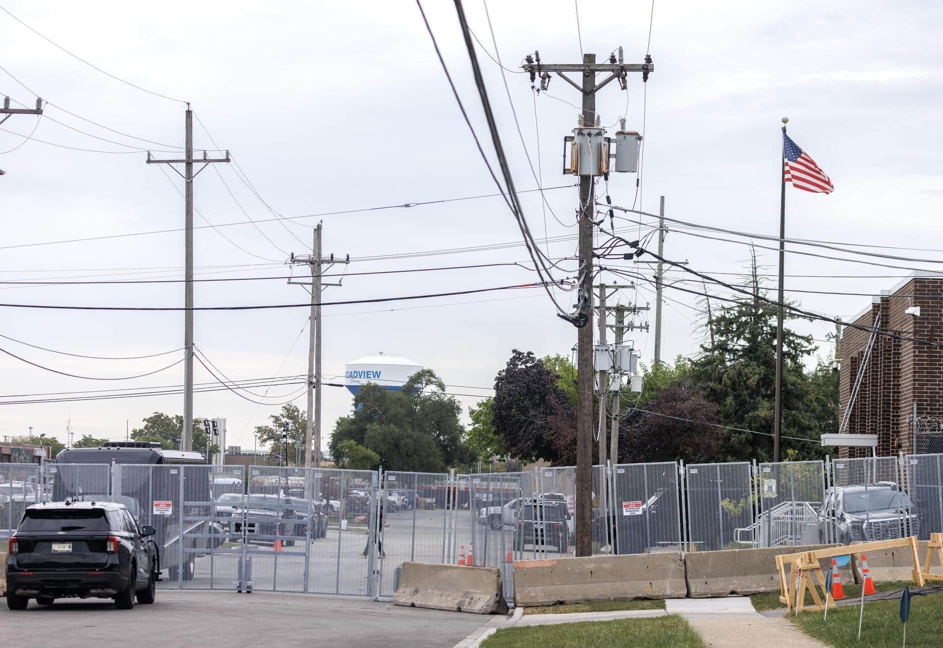 Fotografía de archivo del centro de detención del ICE en Broadview, Chicago (EE.UU.). EFE/EPA/CRISTOBAL HERRERA-ULASHKEVICH