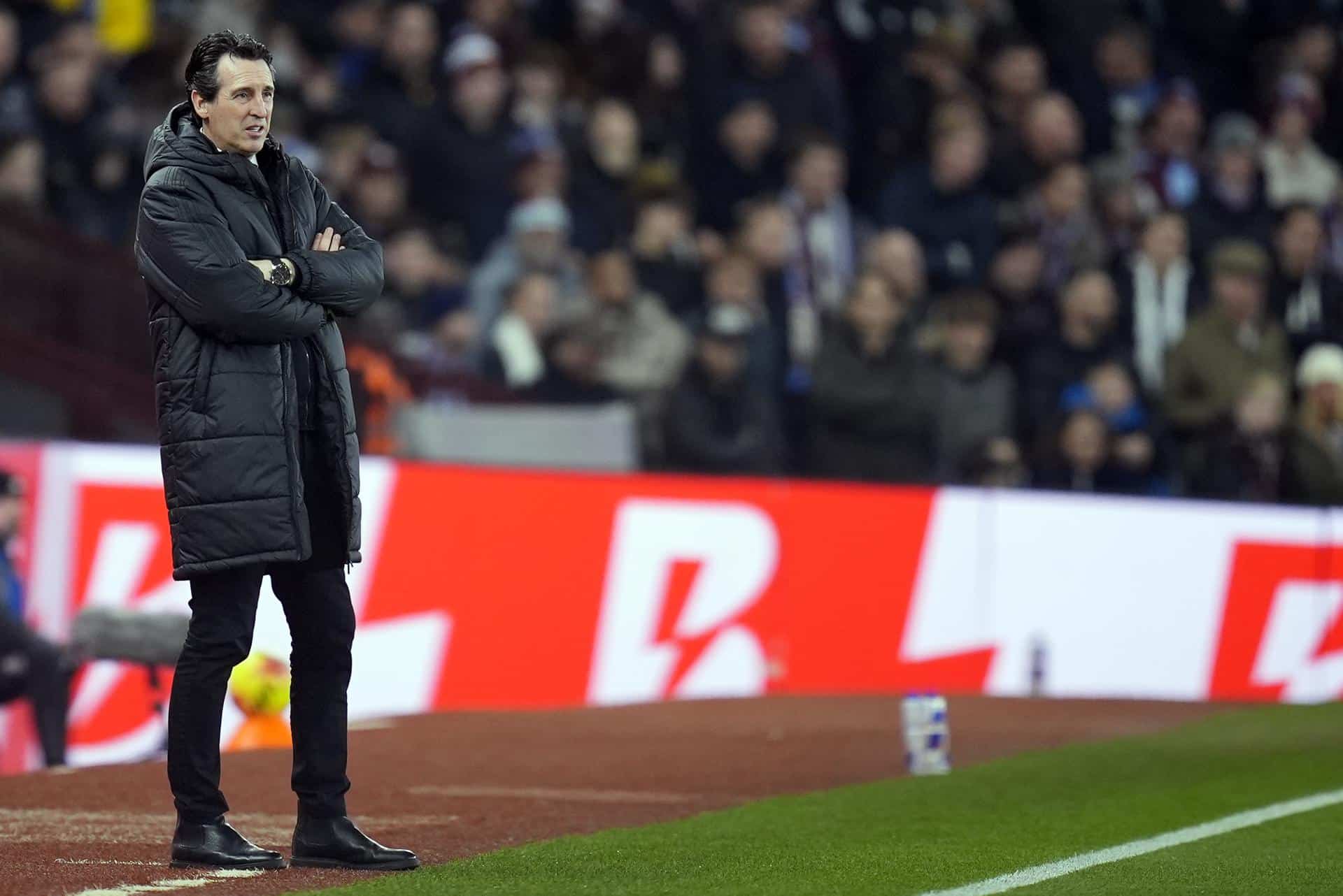 El técnico español del Aston Villa Unai Emery en foto de achivo de TIM KEETON. EFE