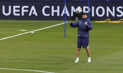 Simeone, en una foto de archivo. EFE/ Sergio Pérez