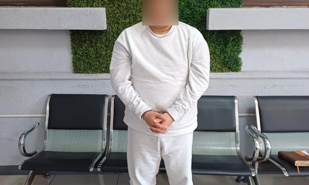 Fotografía difundida por el Ministerio de Gobernación de Guatemala en su cuenta en X @mingobguate del guatemalteco Hamilton Josué Paz Fuentes, alias La Osa. EFE/ @mingobguate