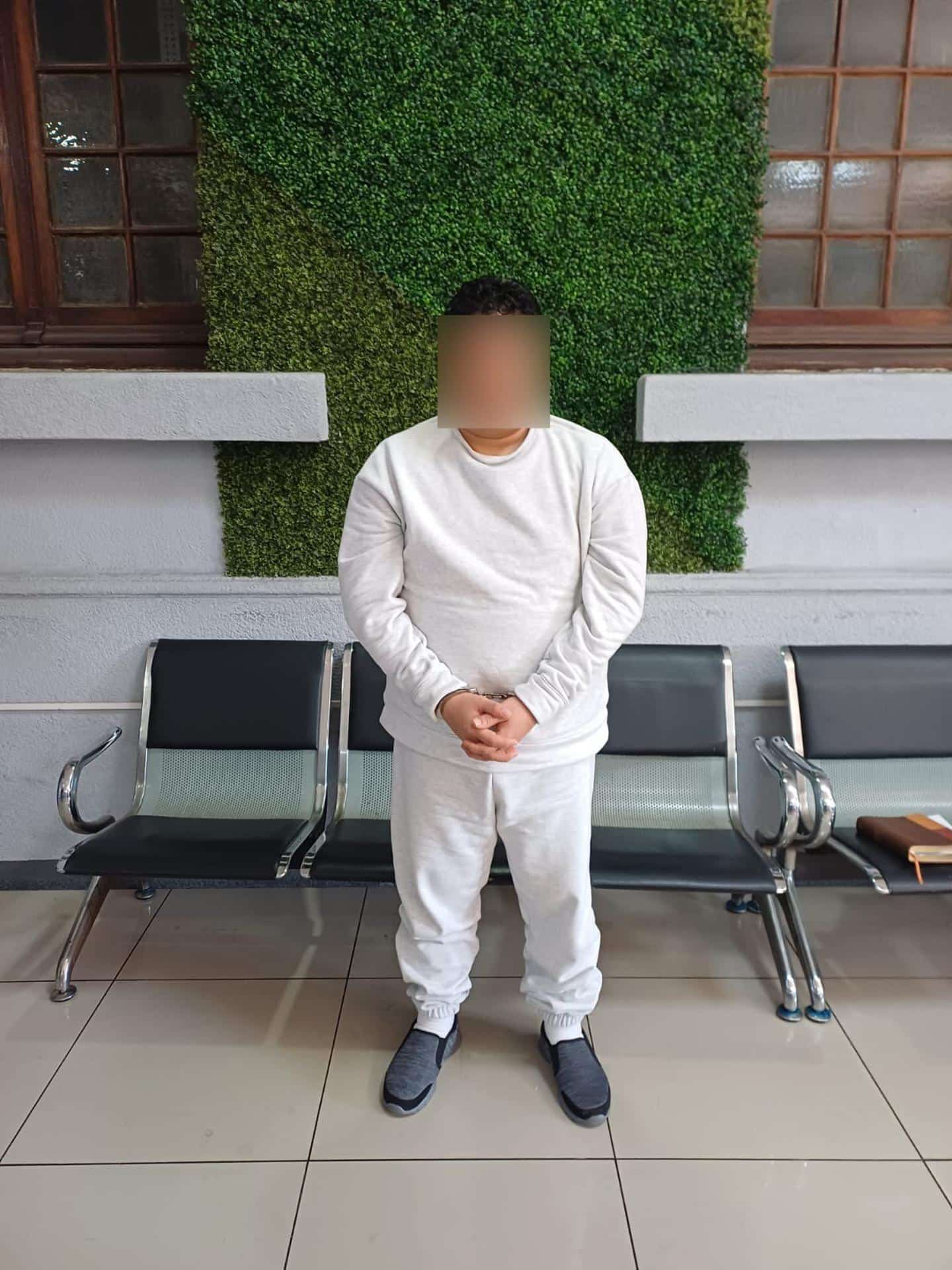 Fotografía difundida por el Ministerio de Gobernación de Guatemala en su cuenta en X @mingobguate del guatemalteco Hamilton Josué Paz Fuentes, alias La Osa. EFE/ @mingobguate