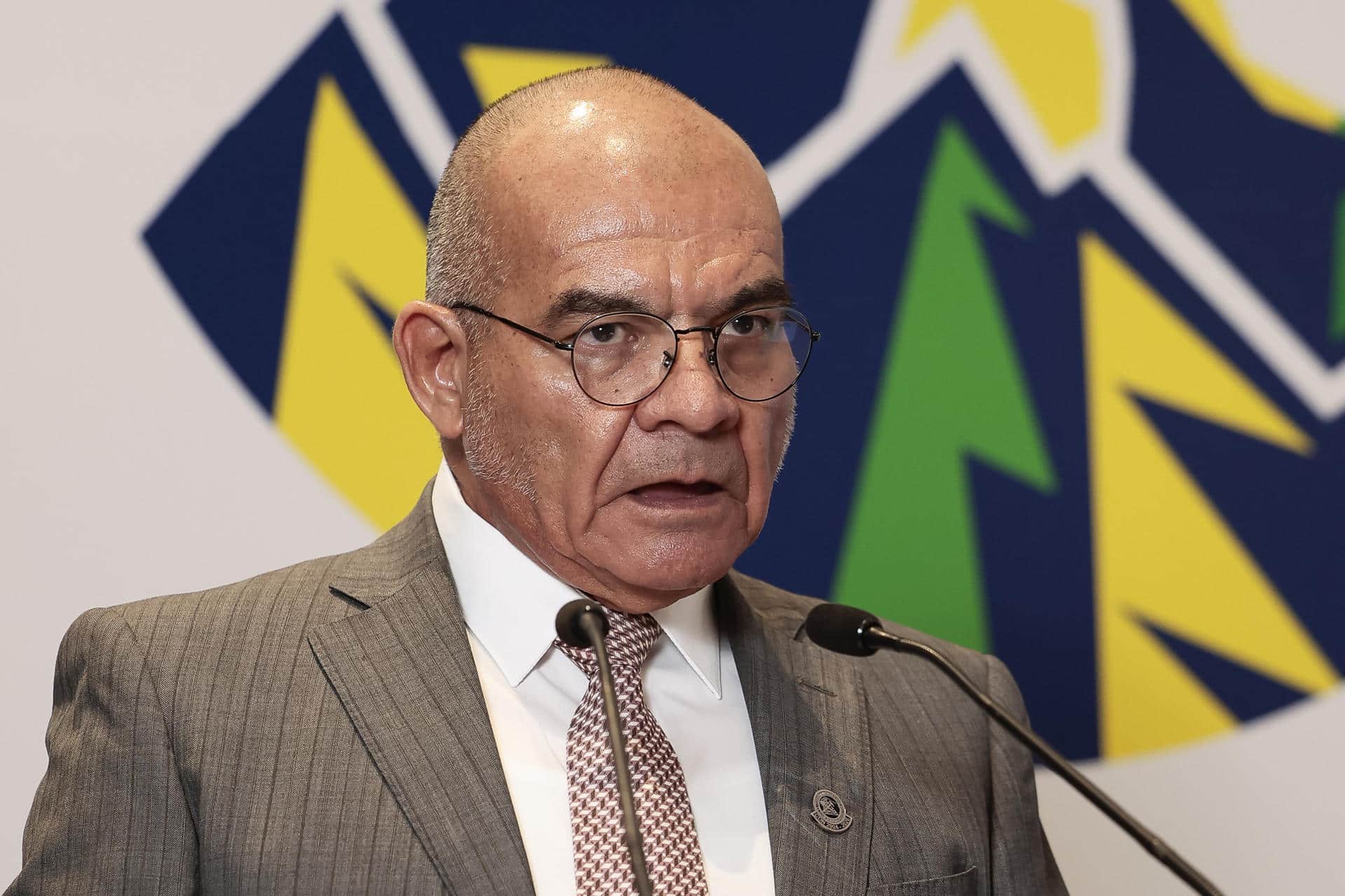 Imagen de archivo del presidente de la Asociación de Ingenieros de Minas, Metalurgistas y Geólogos de México (AIMMGM), Rubén de Jesús del Pozo Mendoza. EFE/José Méndez