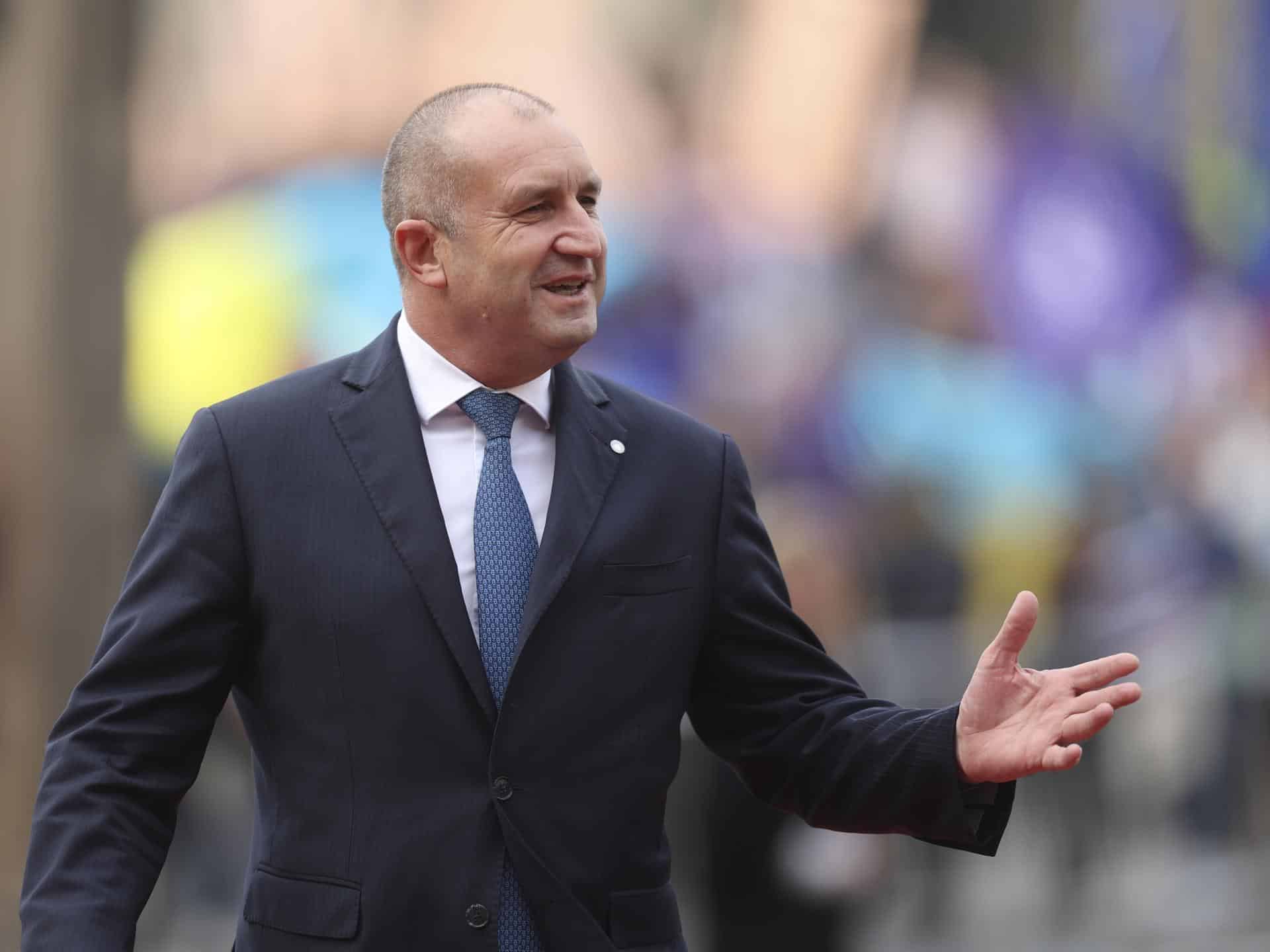 FOTO ARCHIVO. Rumen Radev. EFE/EPA/MARTIN DIVISEK