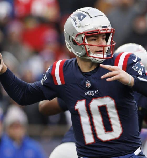 El mariscal de campo de los New England Patriots, Drake Maye, en una imagen de archivo. EFE/EPA/CJ GUNTHER
", "to": "es" }