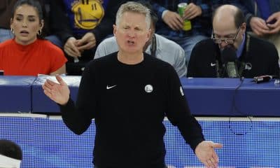 Steve Kerr, técnico de Golden State Warriors. EFE/EPA/JOHN G. MABANGLO SHUTTERSTOCK OUT