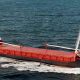 Fotografía de un carguero navegando en alta mar. EFE