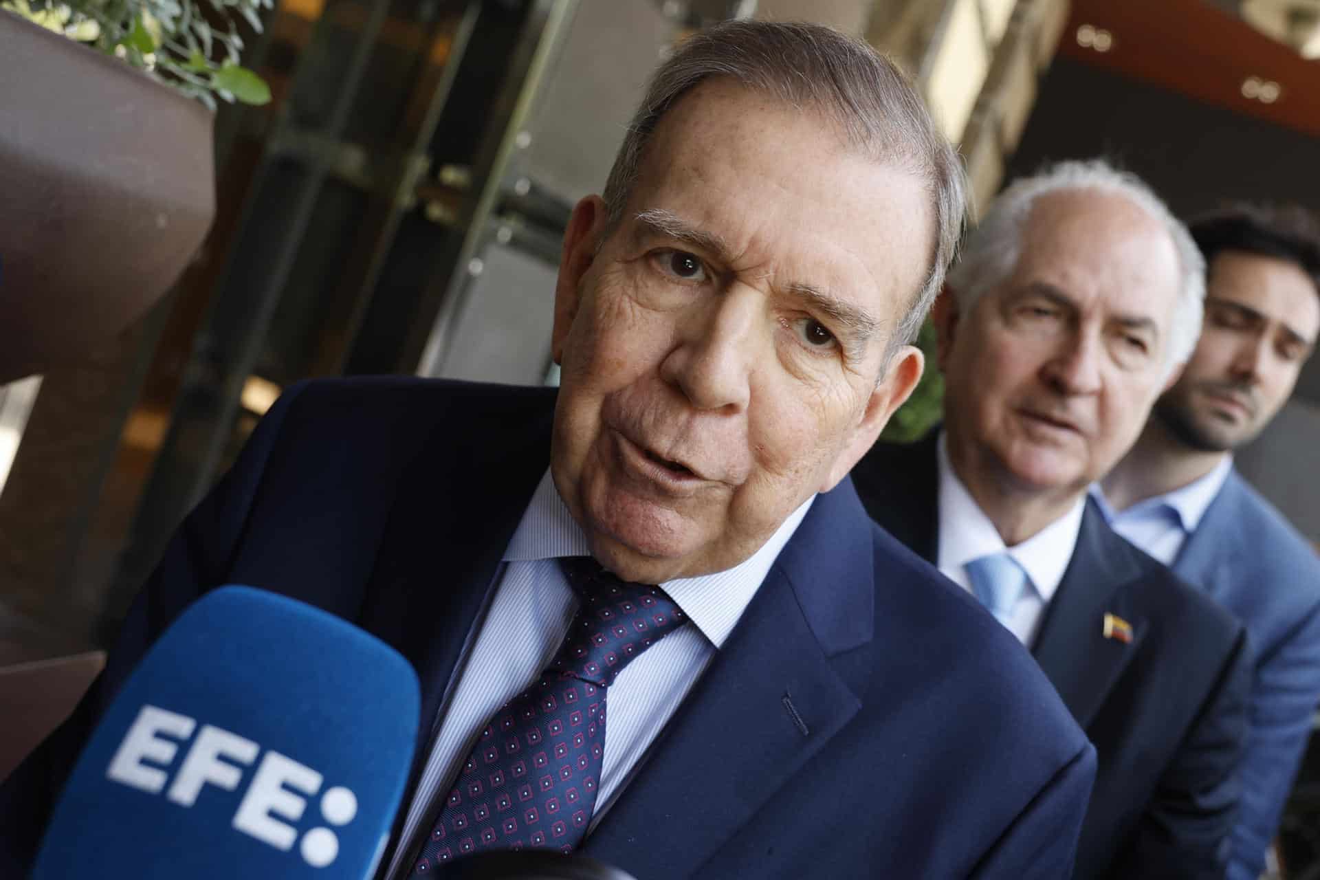 Foto de archivo del líder opositor de Venezuela Edmundo González Urrutia. EFE/Sergio Pérez