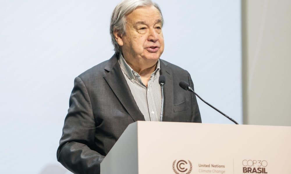 Foto de archivo del secretario general de las Naciones Unidas, António Guterres. EFE/ Fraga Alves