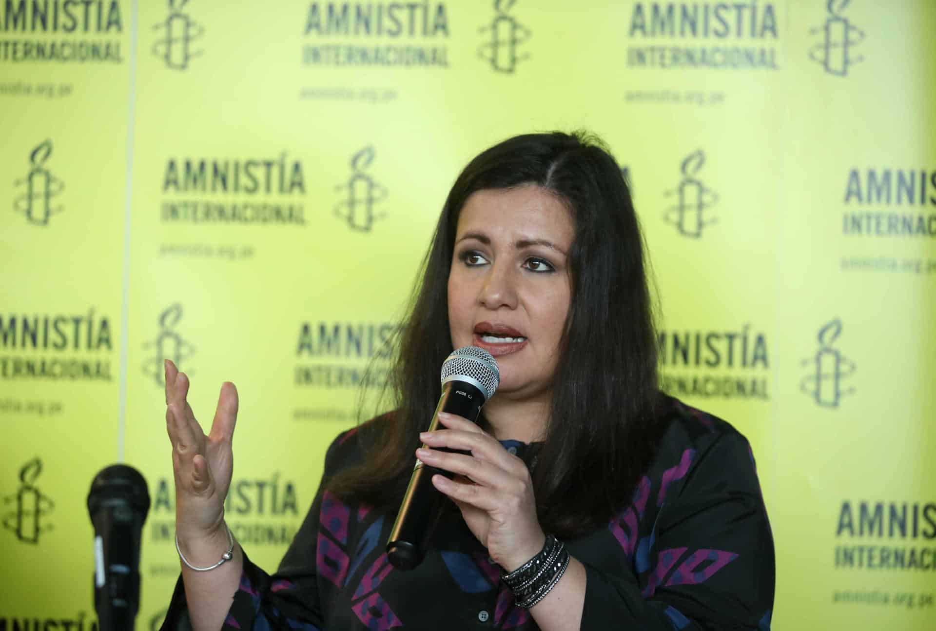 Fotografía de archivo de la Directora para las Américas de Amnistía Internacional (AI), Érika Guevara Rojas. EFE/ Paolo Aguilar