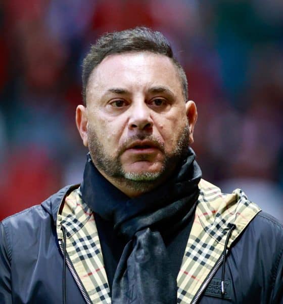 Fotografía de archivo del entrenador de Toluca Antonio Mohamed en el estadio Nemesio Diez en Toluca (México). EFE/ Felipe Gutiérrez