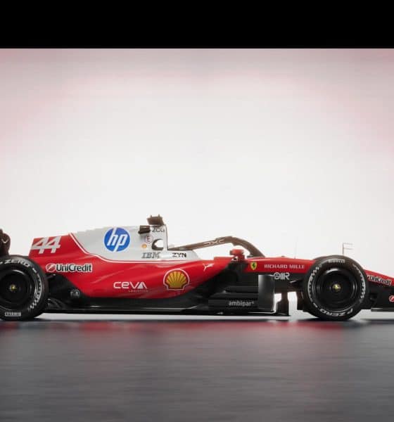 Foto del nuevo monoplaza de Fórmula 1 de Ferrari, el SF26, que será conducido por Lewis Hamilton y Charles Leclerc en la próxima temporada, en Maranello, Italia, 23 de enero de 2026. (Fórmula Uno, Italia) EFE/EPA/Scuderia Ferrari Press Office / HO PHOTO TO BE USED SOLELY TO ILLUSTRATE NEWS REPORTING OR COMMENTARY ON THE FACTS OR EVENTS DEPICTED IN THIS IMAGE - NO ARCHIVING - NO LICENSINGHANDOUT EDITORIAL USE ONLY/NO SALES