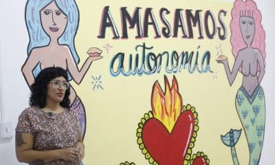 La directora de la organización Las Panas, Rosalia Trujano, habla en una entrevista con EFE este domingo, en Ciudad de México (México). EFE/Sáshenka Gutiérrez