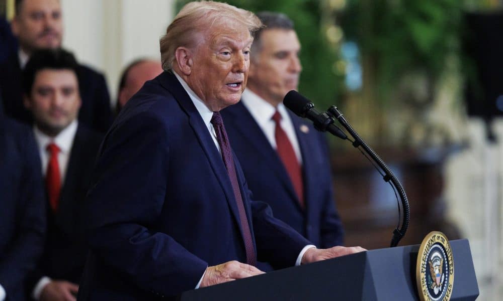 El presidente de EE.UU., Donald Trump. EFE/WILL OLIVER