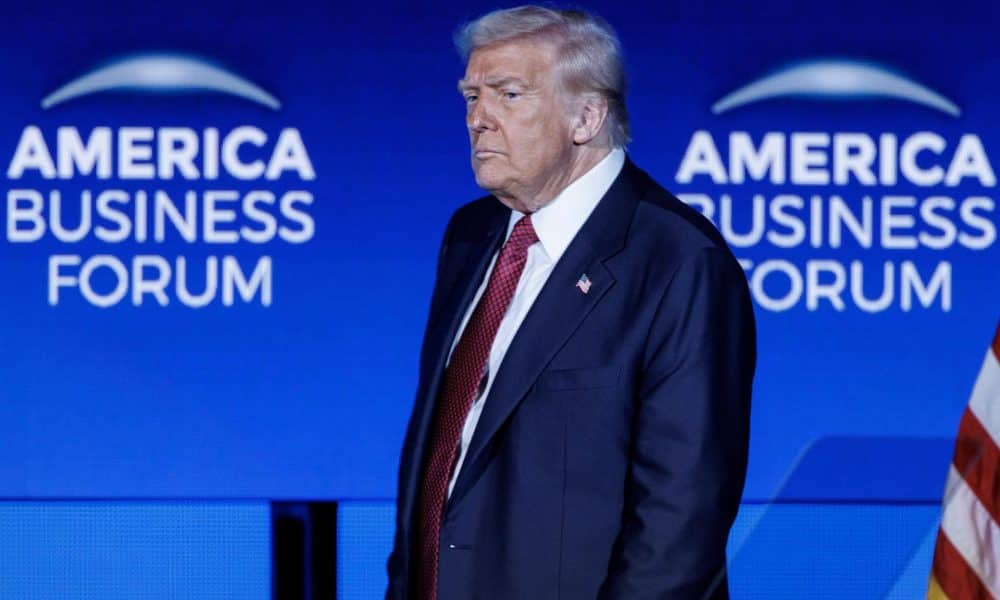 El presidente de EE.UU., Donald Trump, en una fotografía de archivo. EFE/CRISTOBAL HERRERA-ULASHKEVICH