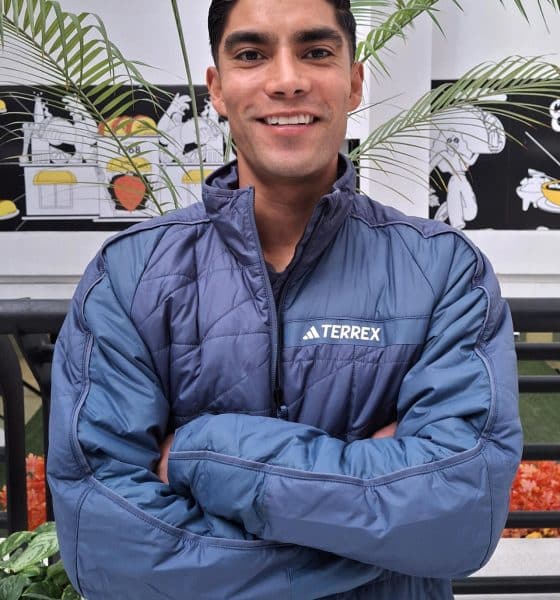 El atleta mexicano Andrés Olivas posa durante una entrevista con EFE este sábado, en Ciudad de México (México). EFE/ Gustavo Borges