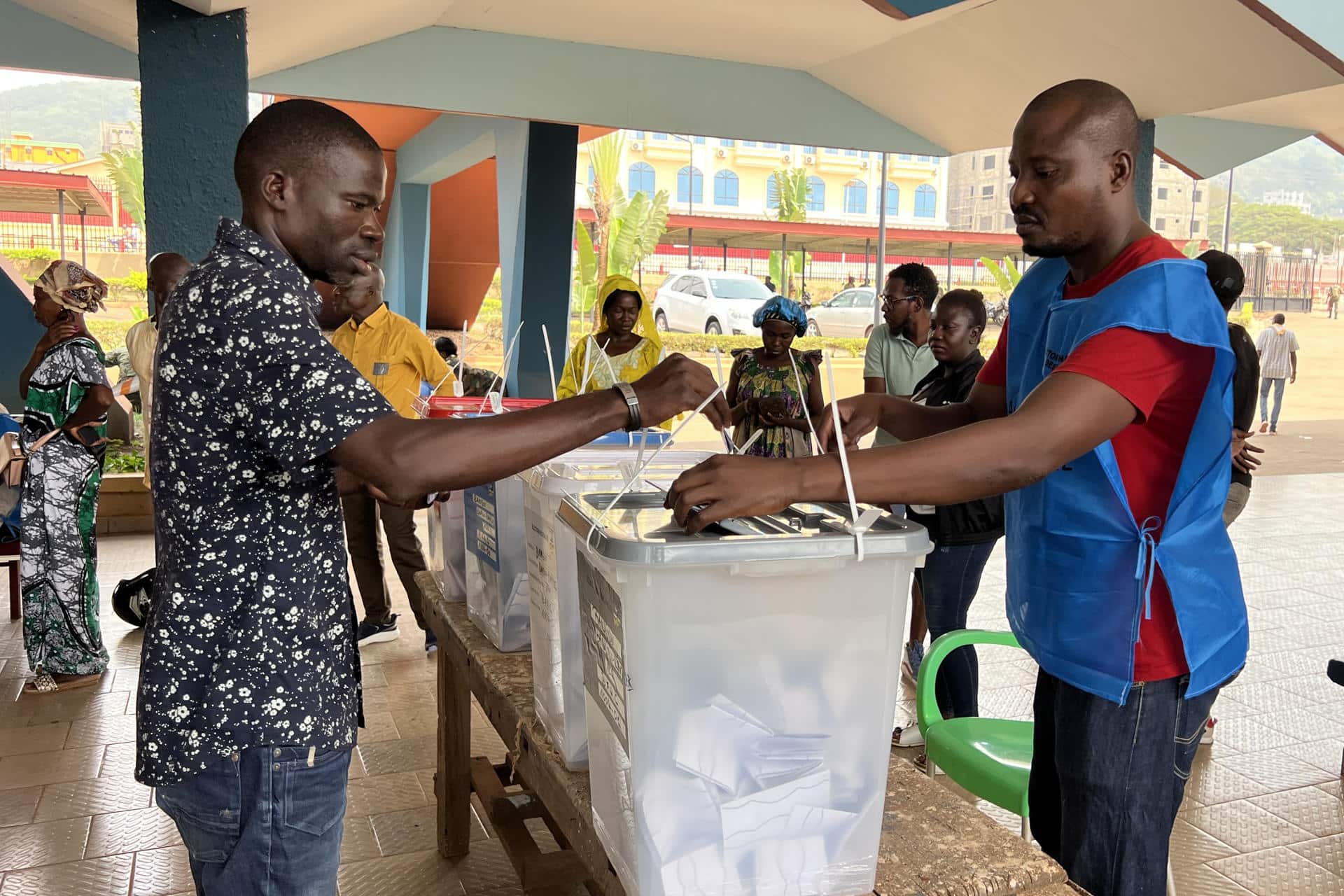 Imagen de las elecciones generales celebran el pasado 28 de diciembre en la República Centroafricana (RCA).
EFE/ Jean-Fernand Koena.