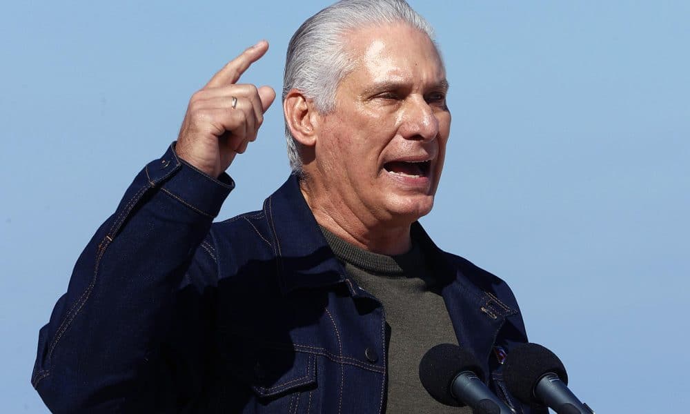 El presidente de Cuba, Miguel Diaz-Canel, en una foto de archivo. EFE/ Ernesto Mastrascusa