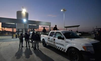 Personal de la Guardia Nacional (GN) resguardan el exterior del penal del Altiplano, en Toluca, Estado de México (México). Imagen de archivo. EFE/Felipe Gutiérrez