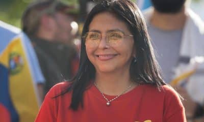 Fotografía de archivo de la presidenta encargada de Venezuela, Delcy Rodríguez. EFE/ Miguel Gutiérrez