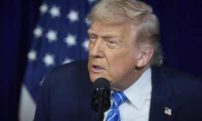 Palm Beach (United States), 28/12/2025.- A handout picture made available by the Presidential Press Service shows US President Donald Trump speaking during a joint press conference with Ukrainian President Volodymyr Zelensky (not pictured) in Palm Beach, Florida, USA, 28 December 2025. (Ucrania) EFE/EPA/PRESIDENTIAL PRESS SERVICE / HANDOUT HANDOUT EDITORIAL USE ONLY/NO SALESHANDOUT EDITORIAL USE ONLY/NO SALES