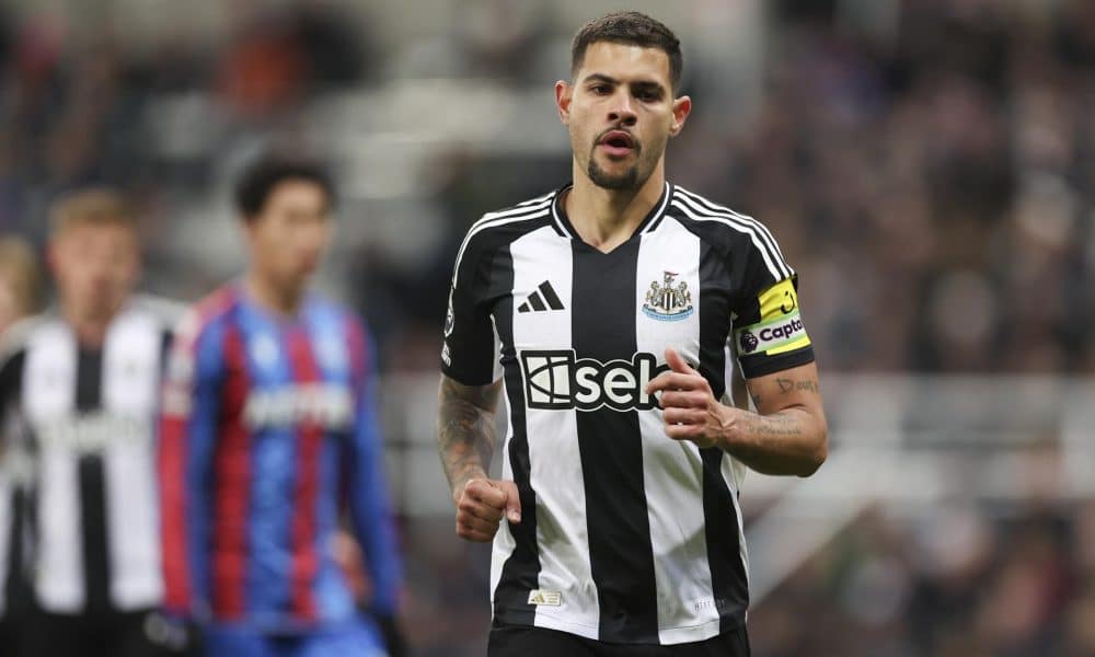 Bruno Guimaraes, brasileño del Newcastle United, en Newcastle, Reino Unido. EFE/EPA/ADAM VAUGHAN/Archivo