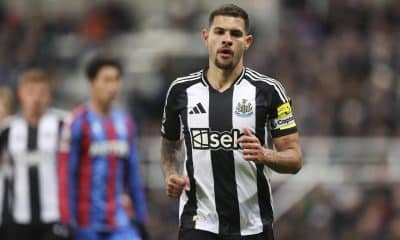 Bruno Guimaraes, brasileño del Newcastle United, en Newcastle, Reino Unido. EFE/EPA/ADAM VAUGHAN/Archivo