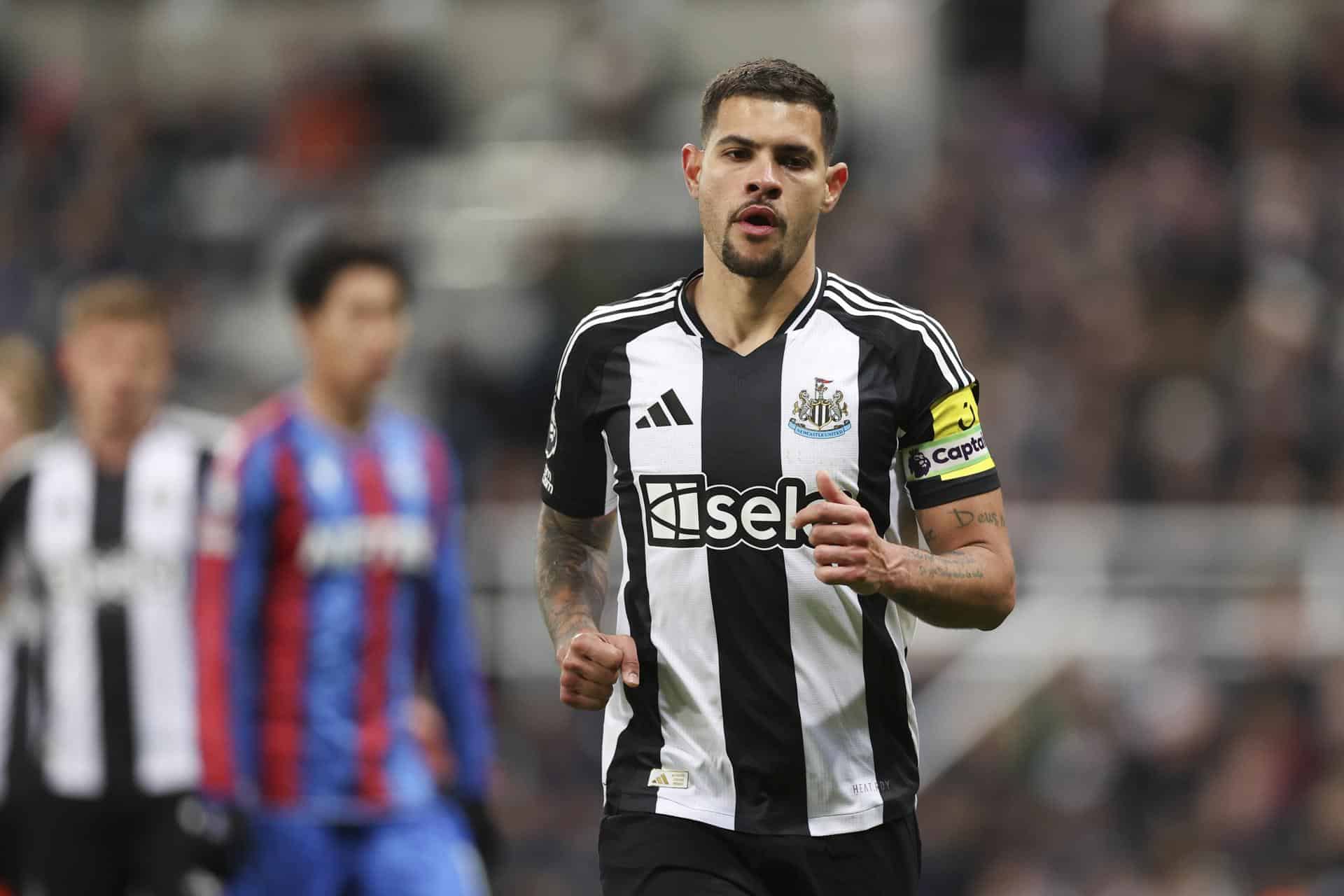 Bruno Guimaraes, brasileño del Newcastle United, en Newcastle, Reino Unido. EFE/EPA/ADAM VAUGHAN/Archivo