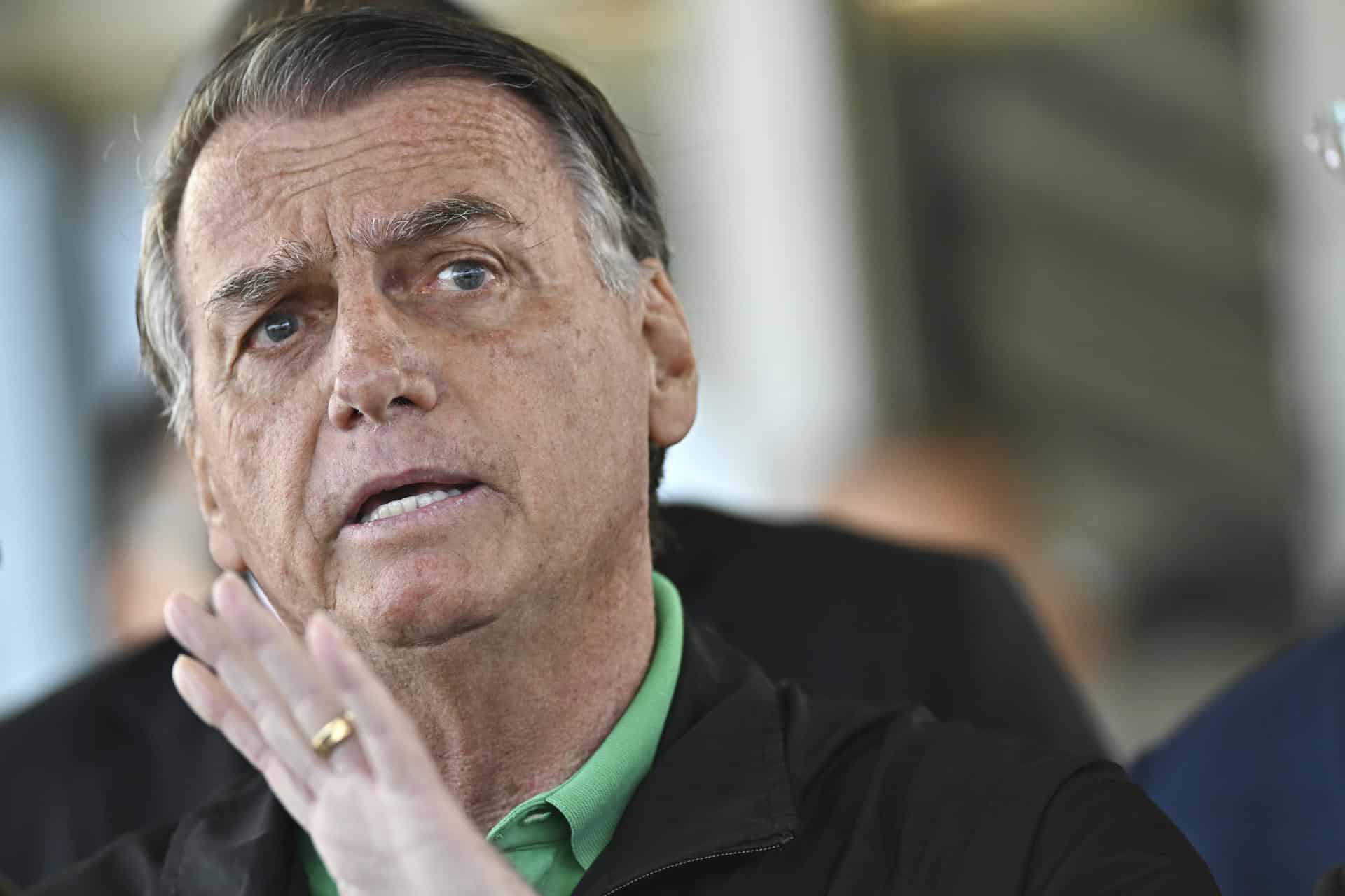 El expresidente de Brasil, Jair Bolsonaro (2019-2022), en una fotografía de archivo. EFE/ Andre Borges