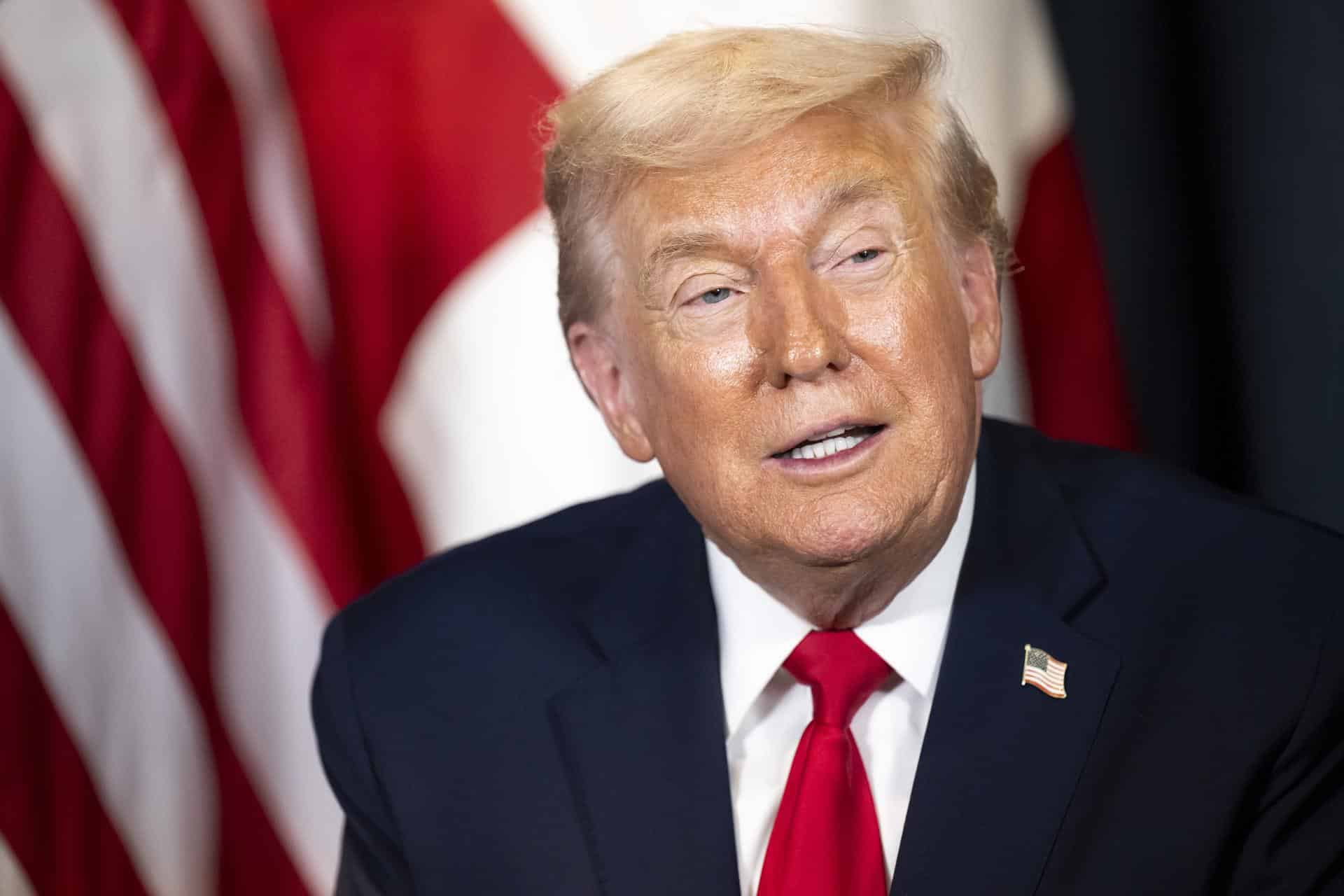 El presidente de EE.UU., Donald Trump. EFE/EPA/LAURENT GILLIERON / POOL