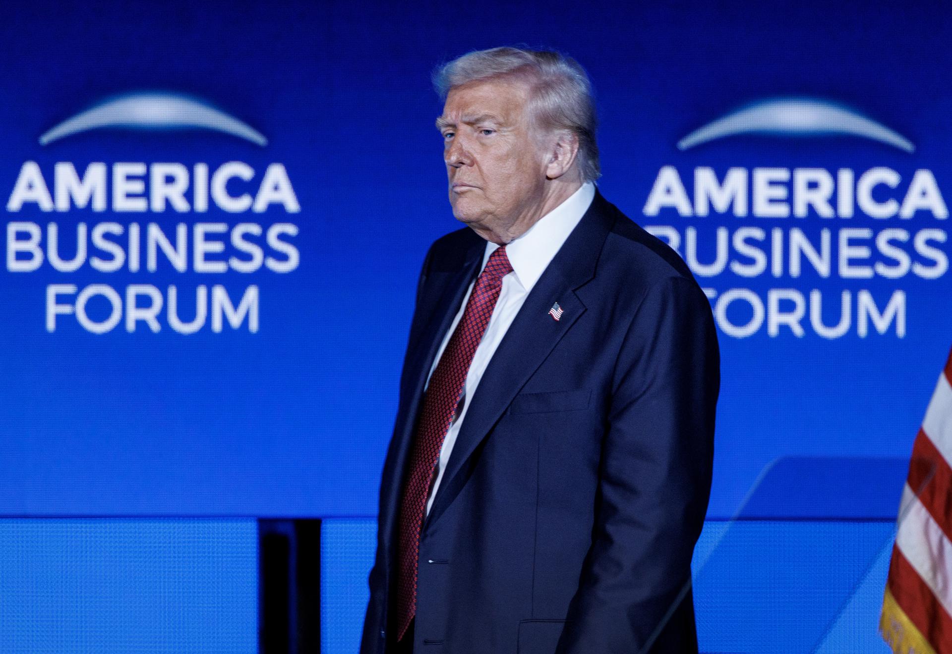 El presidente de EE. UU., Donald Trump, en una fotografía de archivo. EFE/CRISTOBAL HERRERA-ULASHKEVICH